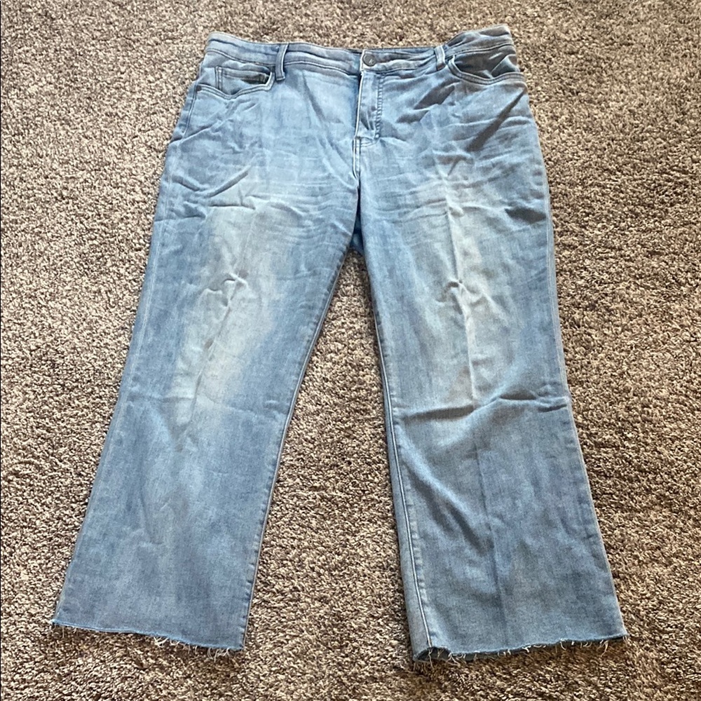 Kut from the Kloth Blue Flare Wide Leg Jeans